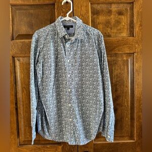 Banana Republic Soft Washed Tailored Slim Fit Shirt - Men's Size Medium